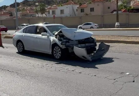 Choque deja menor lesionado
