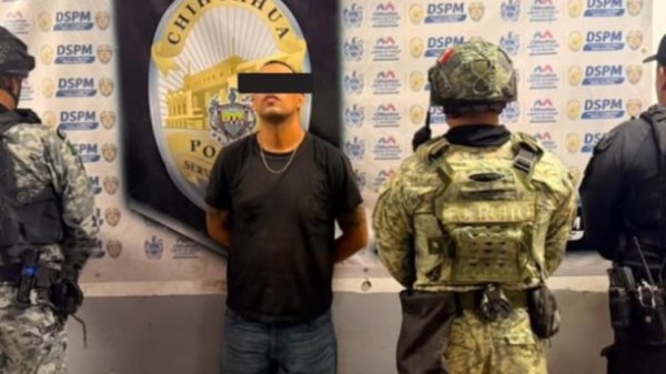 Lo detienen en Jardines de San Agustin
