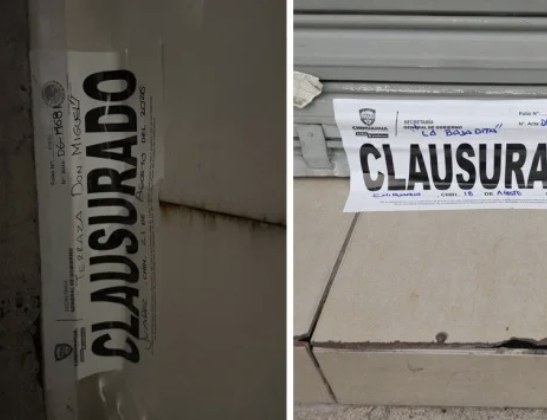 Clausuran 23 establecimientos el fin de semana