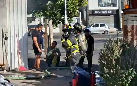 Se incendia lavandería en Juan Escutia