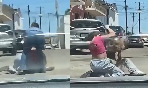 Captan golpiza a mujer en Parral
