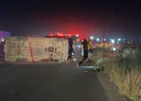 Muere mujer tras volcadura en Meoqui