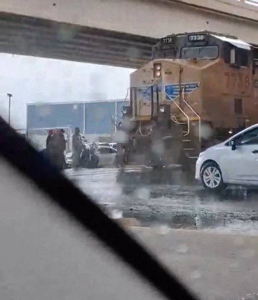 Difunden video de accidente con tren que dejó 2 muertos en Juárez