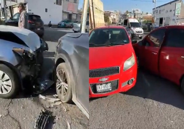Chocan en la José María Iglesias