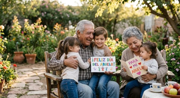 Feliz día del Abuelo: Refugio del amor puro