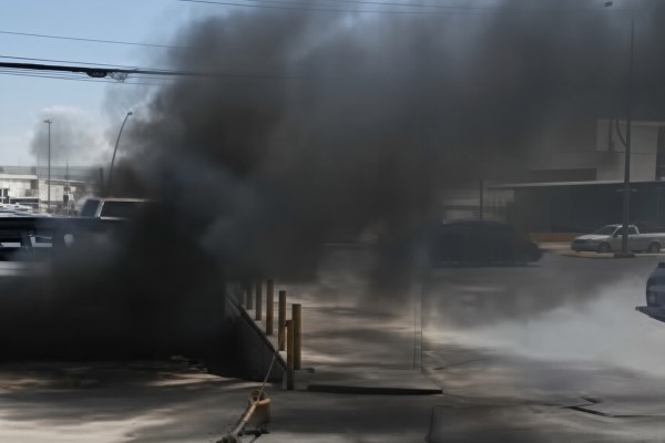 Incendio en el Dren 2A moviliza a cuerpos de emergencia