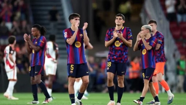 Golea Barcelona 5-2 al Rayo Vallecano