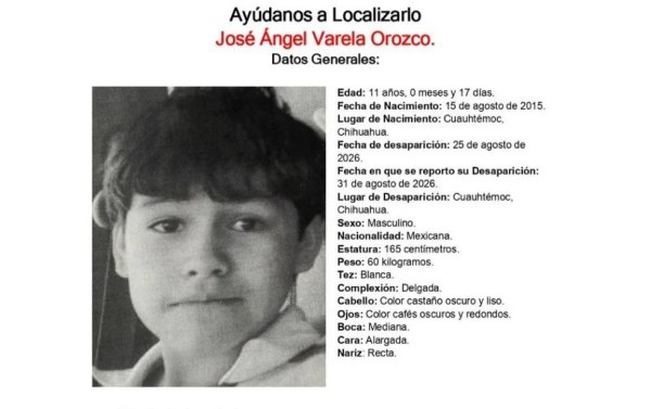 Desaparecen dos hermanos menores en Cuauhtémoc