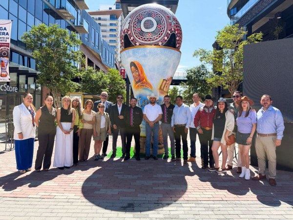 Develan mega esfera en Distrito Uno