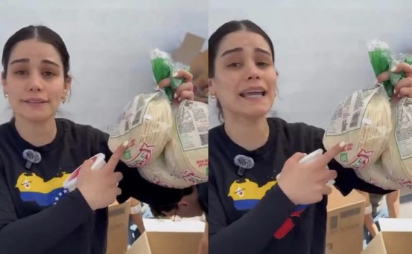 Venezolana pide a mexicanos no mandar más tortillas como ayuda