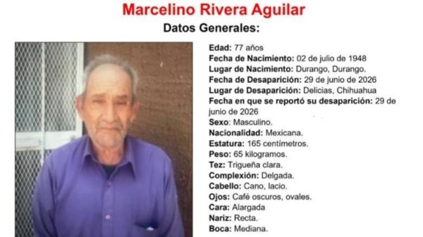 Desaparece en Delicias
