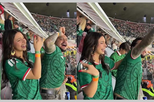 Tunden a Ángela Aguilar tras usar playera de la Selección Mexicana