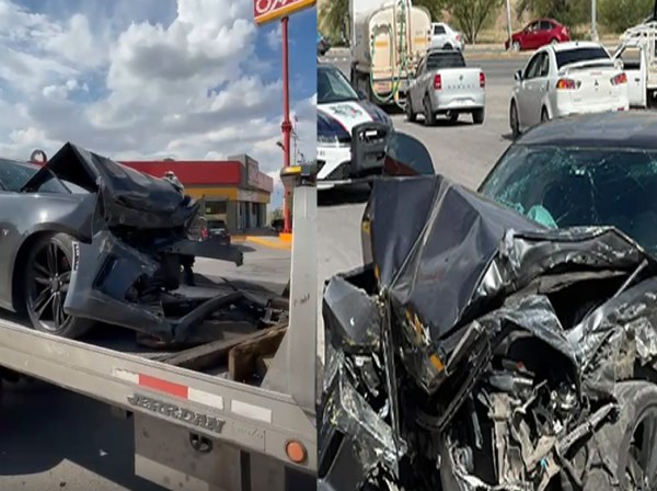 Destroza Camaro en el R. Almada