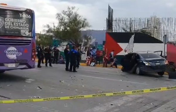 Fuerte choque deja 14 lesionados en el centro