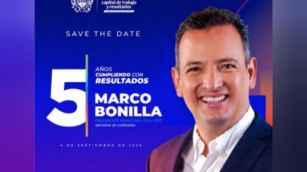 Rendirá Marco Bonilla informe en septiembre