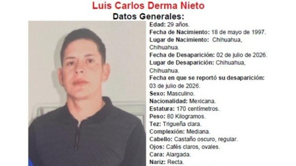 Desaparece en Los Naranjos
