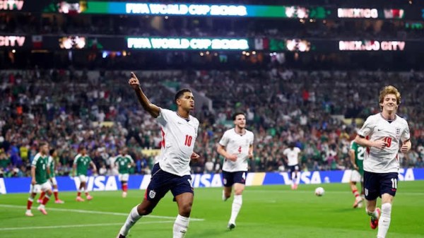 Drama: Inglaterra se lleva la ventaja vs México al medio tiempo
