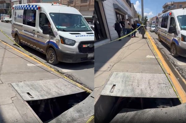 Se lesiona en el centro al caer a depósito