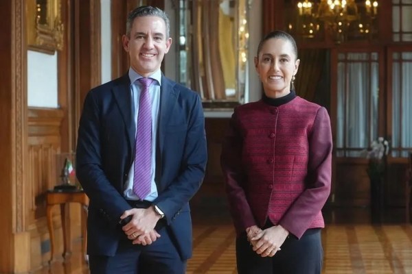 Se reúnen Claudia Sheinbaum y CEO de Nubank