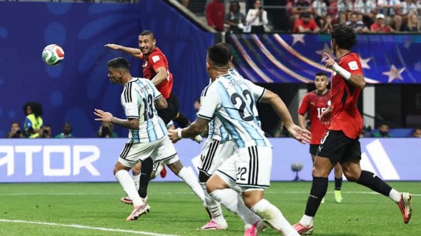 Argentina reacciona y mete gol