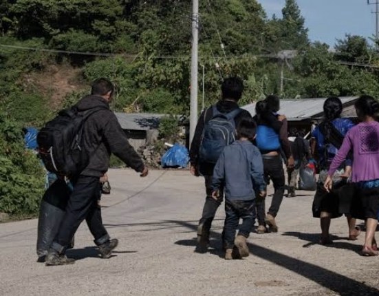Aseguran zona de desplazamiento en Guadalupe y Calvo
