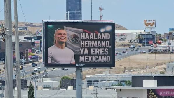Reacciona Haaland a espectacular suyo en Chihuahua