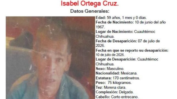Desaparece en Cuauhtémoc