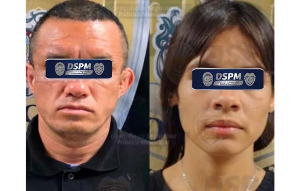 Detienen a pareja con arma de fuego y droga