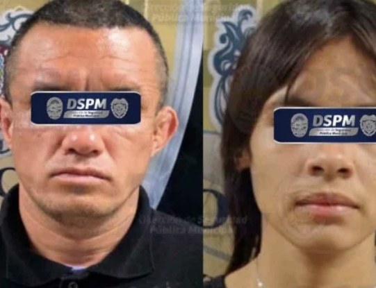 Detienen a pareja armada y con dosis de 'cristal'