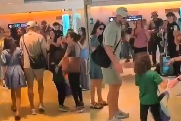Raúl Jiménez es ovacionado en Aeropuerto de Cancún