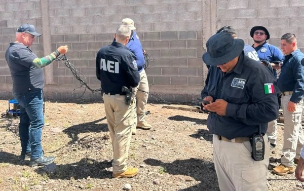 Hallan restos humanos en cateo