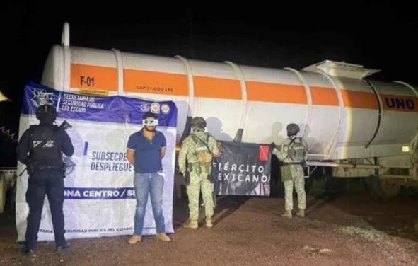 Aseguran 32 mil litros de combustible ilegal en Chihuahua