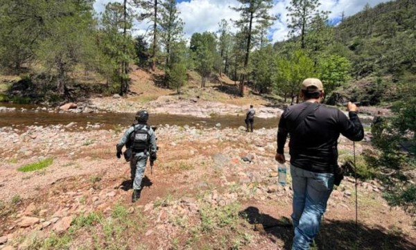 Buscan con drones a desaparecidos