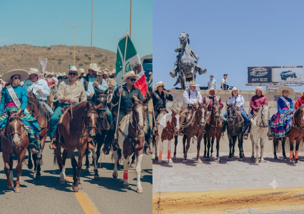 ¡Llegó la Cabalgata Villista 2026 a Parral!