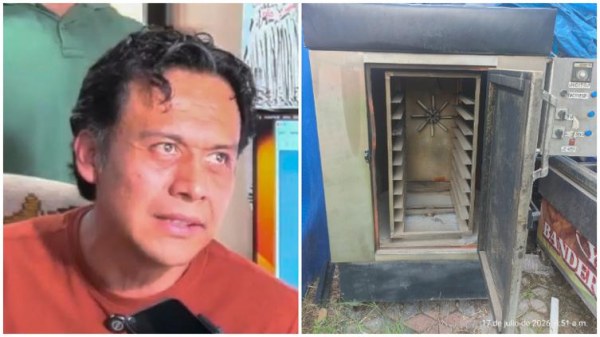Remata Marx Arriaga su horno de pan