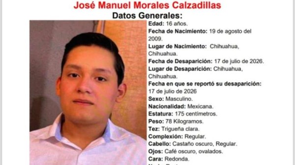 Desaparece en Villas del Rey