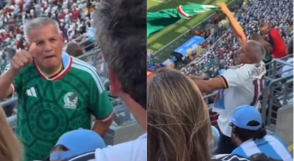 Insultaron argentinos a mexicano por apoyar a España y así les respondió