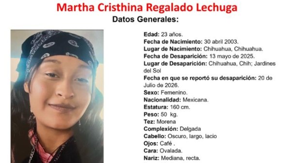 Desaparece en Jardines del Sol