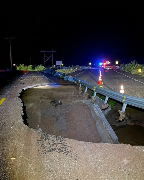 Reabren parcialmente carretera de Janos