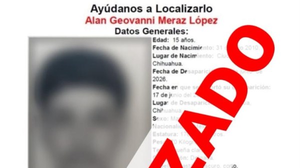 Localizan a menor desaparecido