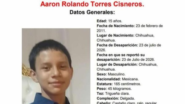 Desaparece en Chihuahua