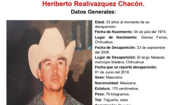Desaparece en Madera