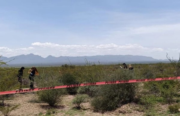 Hallan restos óseos en Ejido Agujitas, Aldama