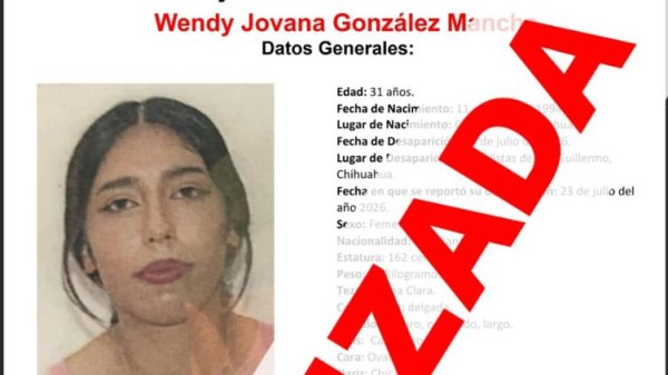 Hallan a mujer desaparecida