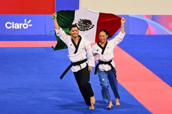 México conquista dos oros en el poomsae de Santo Domingo