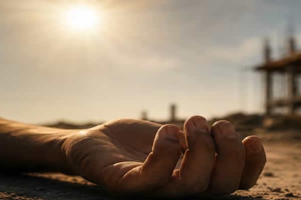 Muere hombre por golpe de calor