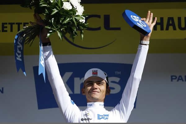Isaac del Toro hace historia: tercer lugar en el Tour de Francia