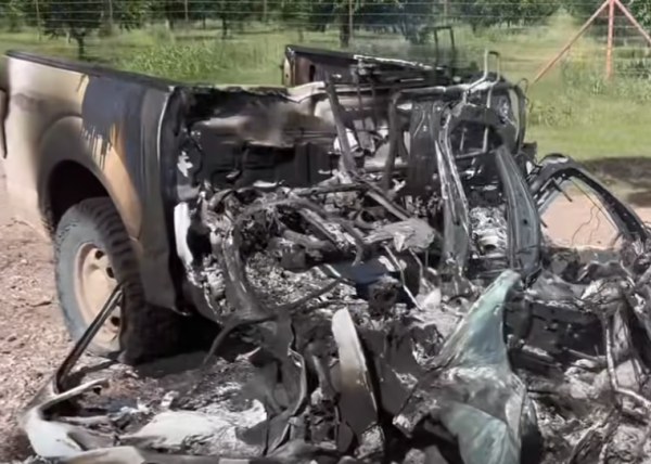 Reportan enfrentamiento en Aldama; hallan autos calcinados