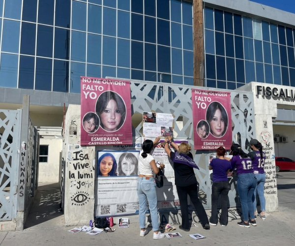 Contingente por Zaira identifican a dos mujeres