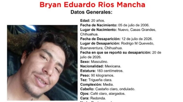 Desaparece en Buenavenura